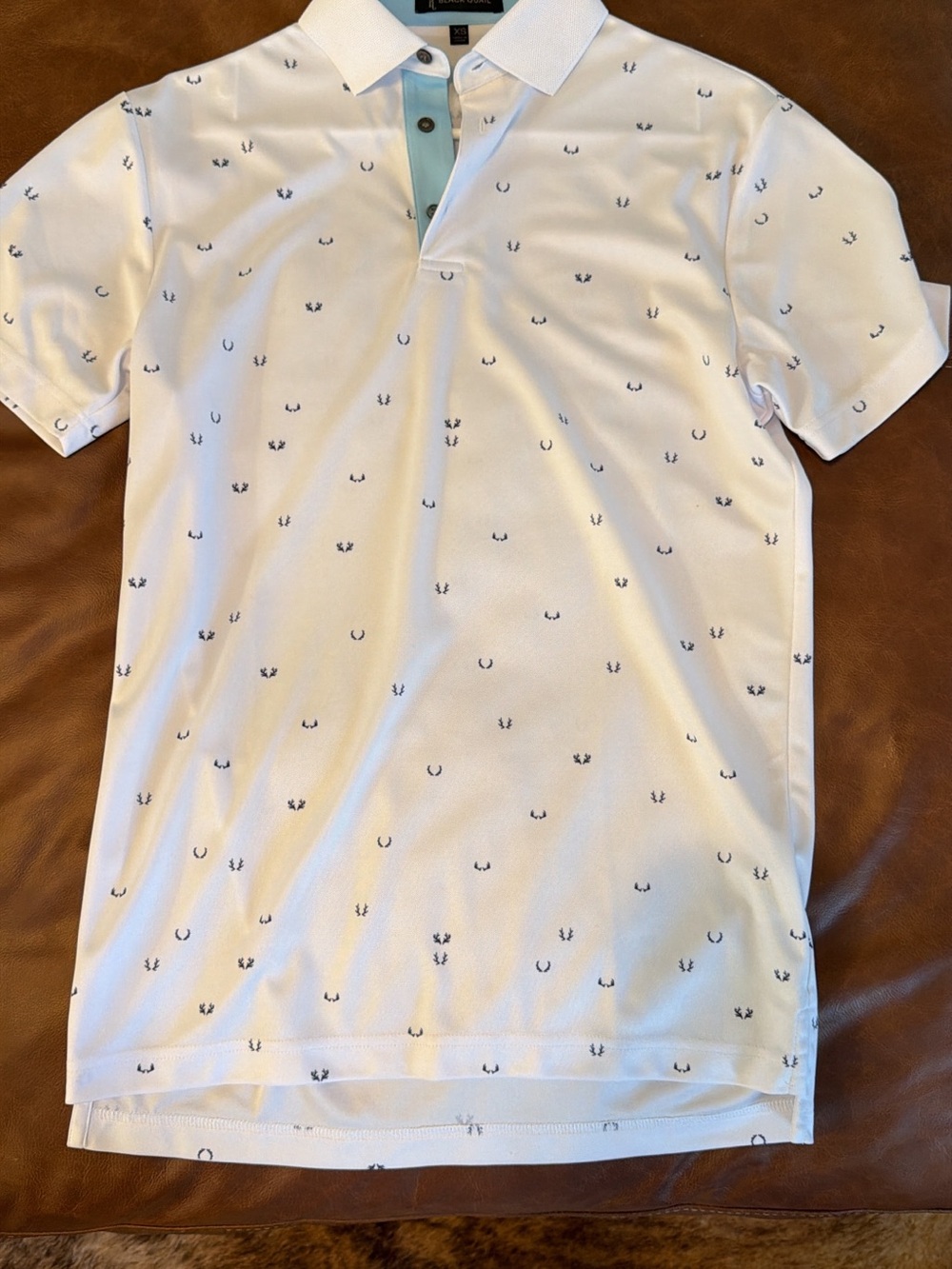 Men's White Polo NTW